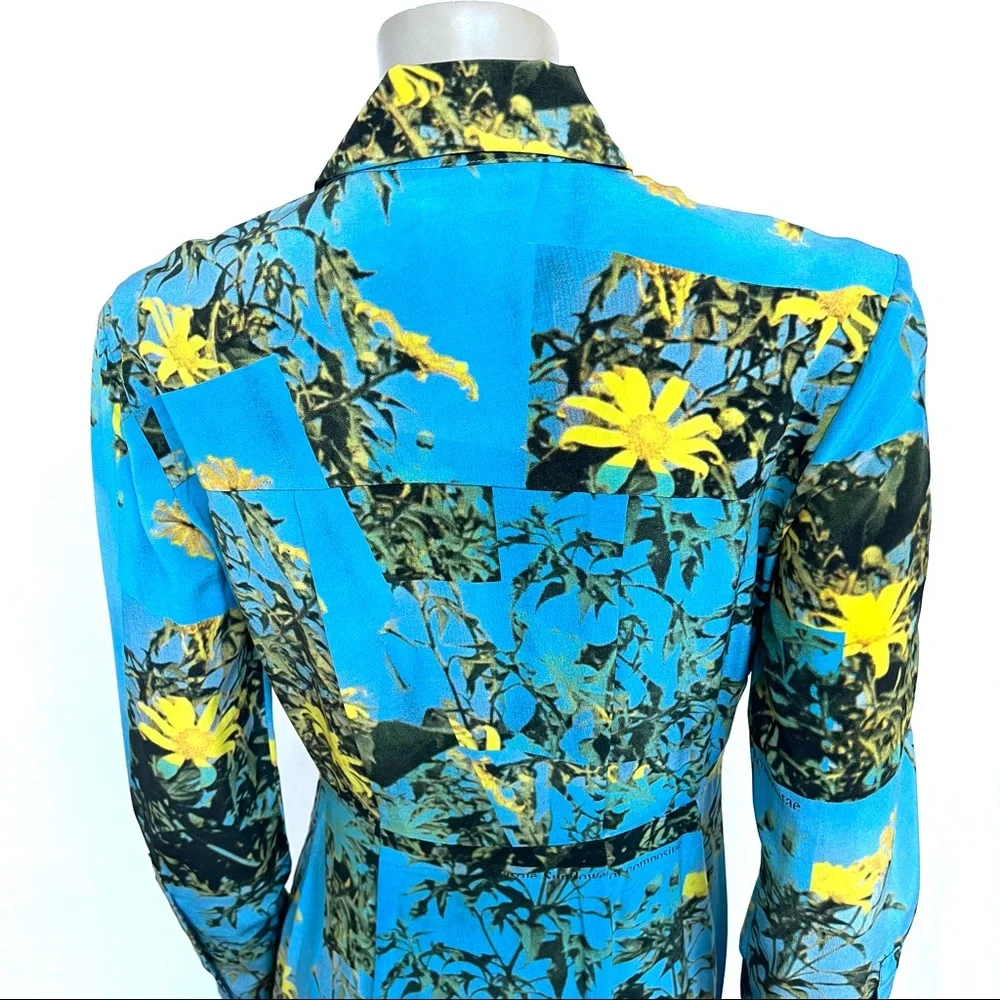 TOPSHOP floral Shirt Dress - Picture 12 of 16